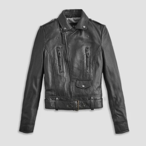 Classic Biker Black Leather Jackets For Men