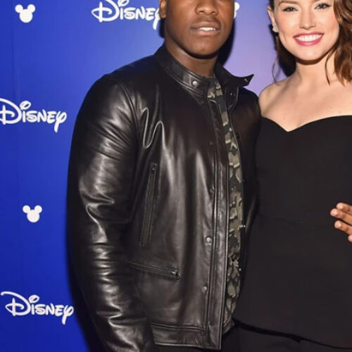 John Boyega Leather Jacket #1