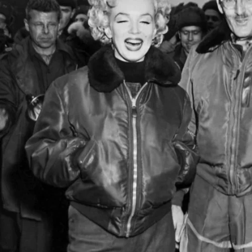 MARILYN MONROE LEATHER JACKET