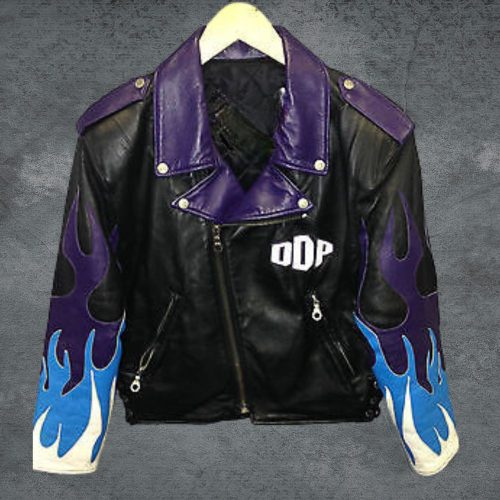 WWE Diamond Dallas Page Biker Leather Jacket