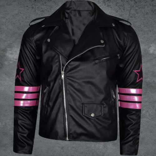 Legend Bret The Hart Hitman Replica Leather Jacket